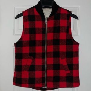 Thread & Supply Buffalo Plaid Vest